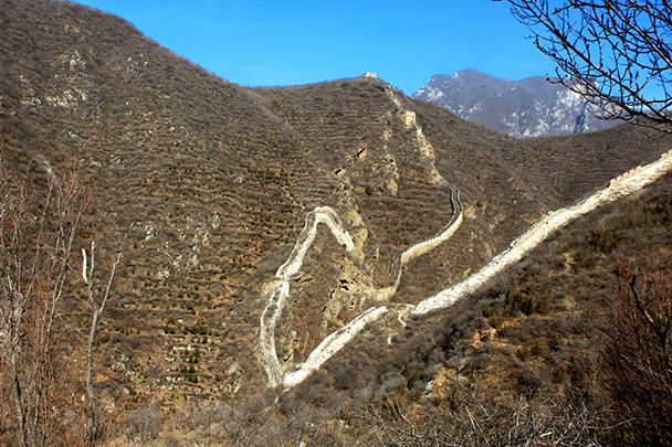 One of the places where you think ‘Was a wall really needed here?’ - Chinese Knot Great Wall, 2018/03/10