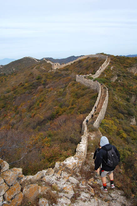 After a break, Beijing Hikers Zhenbiancheng Great Wall, October04,2012