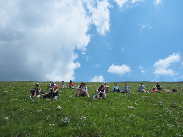 Time for a rest! -  Bashang Grasslands trip, 2014/7
