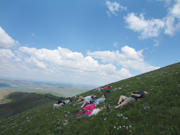 This was a really comfortable place to lie about -  Bashang Grasslands trip, 2014/7