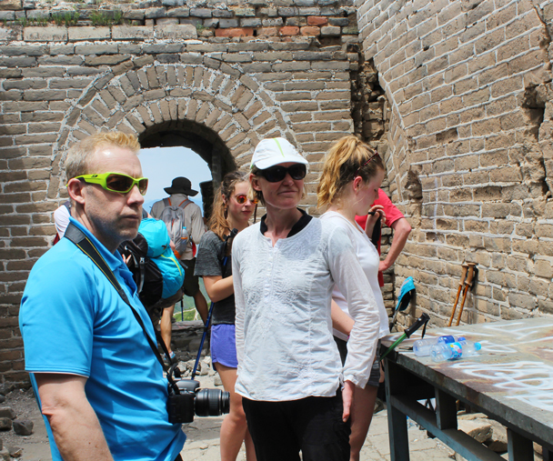 In the General’s tower, the highest point on this hike - Middle Switchback Great Wall, 2015/06/07