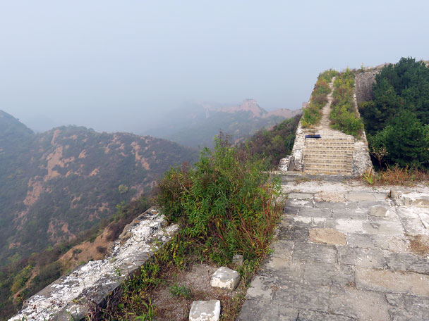 Jinshanling Great Wall in the morning - Camping at the Gubeikou Great Wall, 2015/10