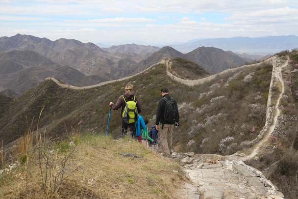 Continuing along the Great Wall - Stone Valley Great Wall Loop, 2016/4/16