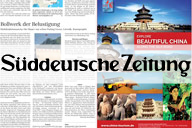 Beijing Hikers in Suddeutsche Zeitung, 2016/11