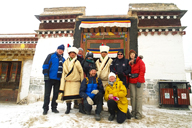 Unveiling the Buddha at Labrang Monastery, Gansu, 2017/02