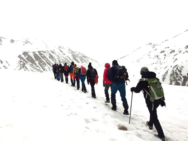 From V2 we hiked up to the basecamp - Qinghai Lake, Kumbum Monastery, and the Gangshika Snow Mountain, Qinghai Province, 2017/05