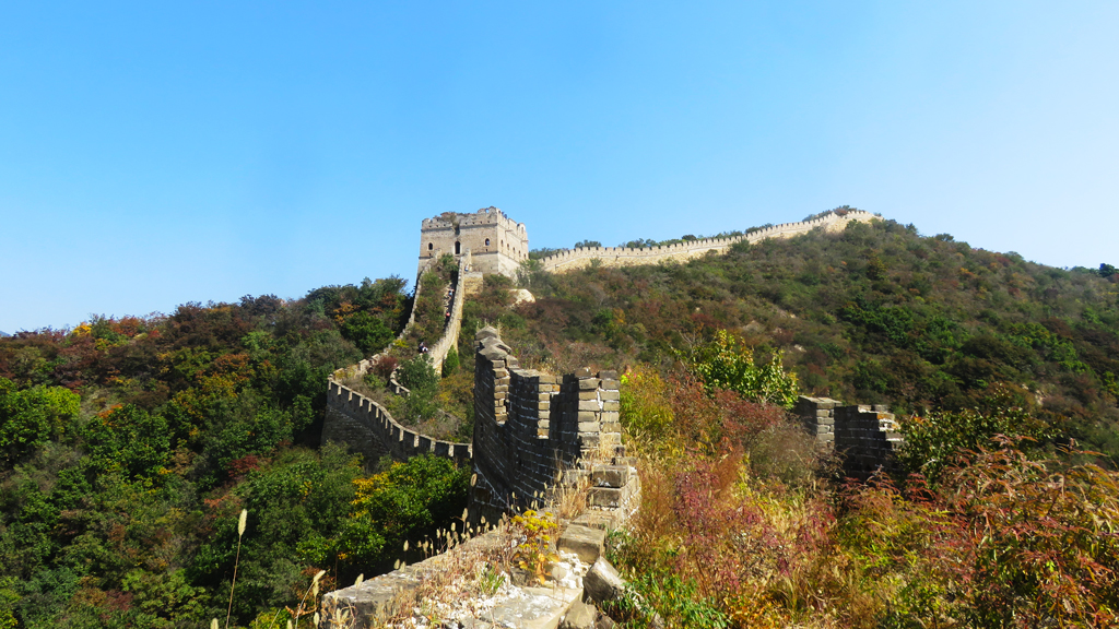 Great Wall Adventure trip | Autumn colours surround the &lsquo;wild&rsquo; Great Wall.