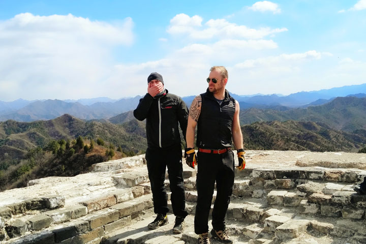 Camping Gubeikou to Jinshanling Great Wall, 2019/03/30 photo #17