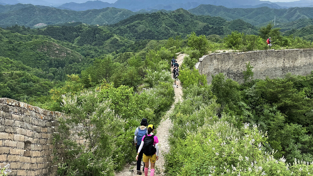 Gubeikou Great Wall hike, 2022/06/26