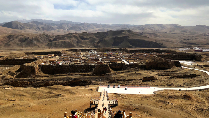 Views of the Bajiao ruins