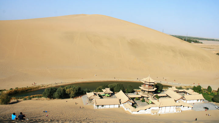 Crescent Lake, Dunhuang