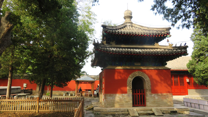 The Drum Tower at Dajue Temple