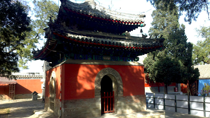 The Drum Tower at Dajue Temple