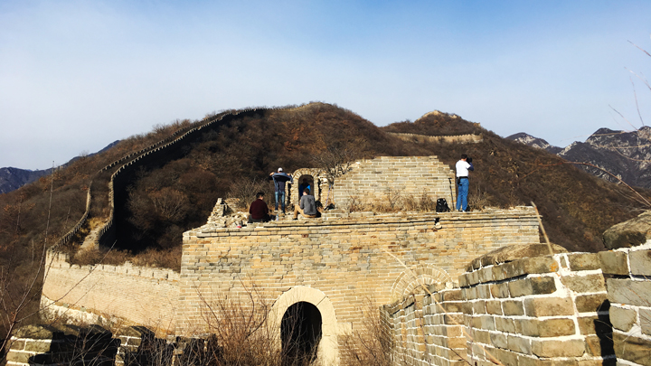 A tower on the 'spur' section of the Great Wall Spur