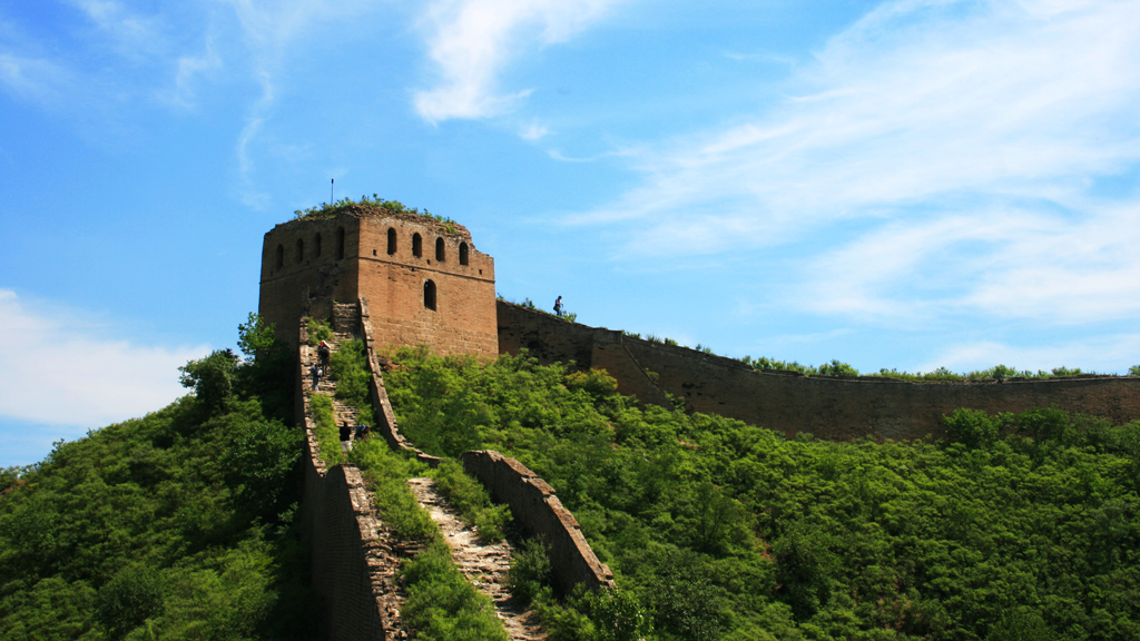 Gubeikou Great Wall | A large tower on the Gubeikou Great Wall