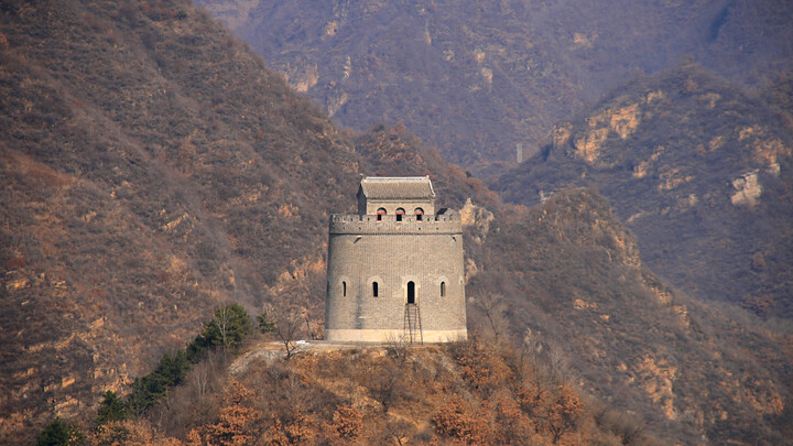 The Round Tower at the Huangyaguan Great Wall