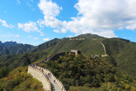 Looking across the Mutianyu Great Wall
