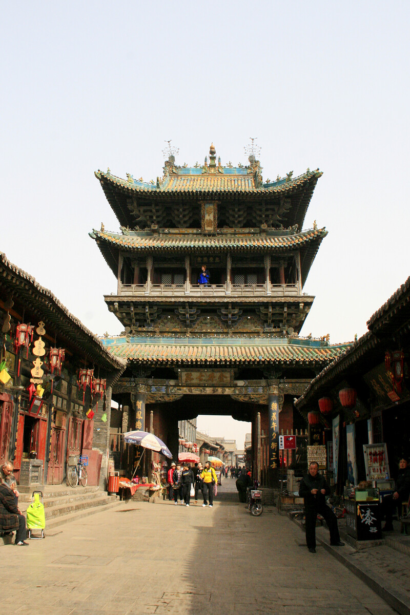 A tower in Pingyao Ancient City, Shanxi Province