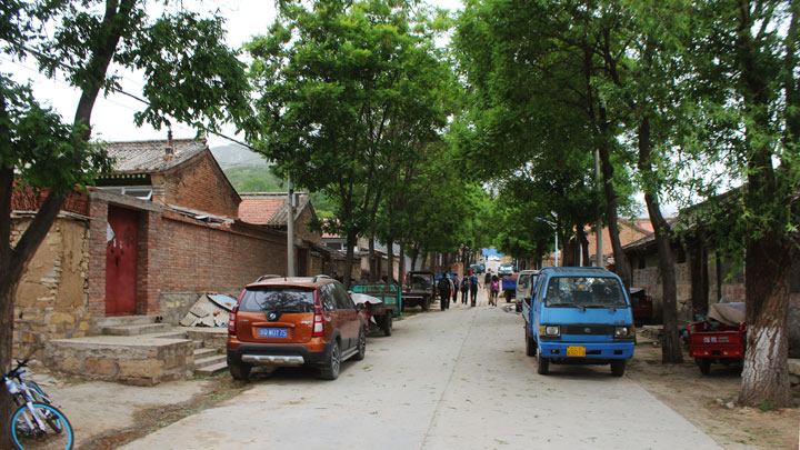 Street scene in Zhenbiancheng Village
