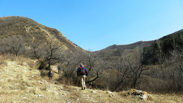 Hill trails behind Shuitou Village
