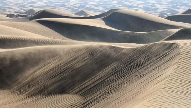 Dunes in the Alashan Desert