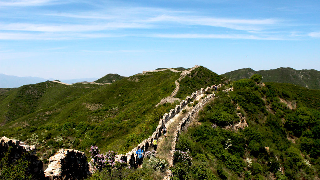 Zhenbiancheng Great Wall | Rough and rocky Great Wall near Zhenbiancheng